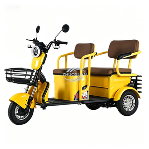 Large Space Multi Person Three Wheeled Car High Security 25° Hill Climb Long Lasting Battery - Product Image 5