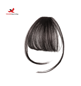 Peluca de Cabello Humano con Flequillo Natural para Mujer, Cabello Humano 100%, Flequillo Frontal, Pieza de Peluca con Flequillo - Product Image 2