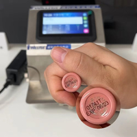 J1All-Materials Printer Inkjet Desktop 12.7mm untuk industri pertanian jenis piring Tij Label Cmyk untuk toko cetak pakaian