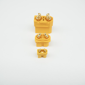 Connecteurs XT90 anti-XT60 jaunes en forme de T, 12V, 30A, 2 broches pour - Product Image 1