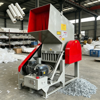 Broyeur de plastique ABS à petite échelle durable avec moteur de 5,5 kW