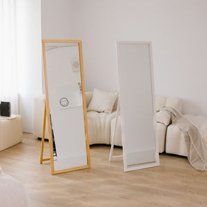 Manufacturers Direct Sales Modern Style Rectangle Floor <b>Mirror</b> High Quality Particle Board with <b>Paper</b> MR-12 - Product Image 1