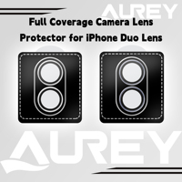 Protection d'objectif anti-explosion en verre trempé à couverture intégrale anti-rayures pour iPhone Duo - Offre Spéciale