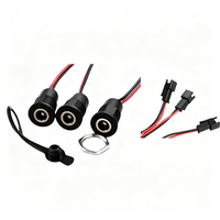 Port de charge pour trottinette électrique 5521 5525 avec bornes de câblage, connecteur femelle étanche à courant élevé pour prise CC
