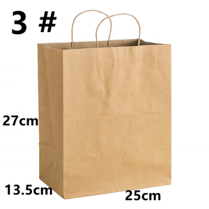 Sac en papier kraft au prix le plus bas, sacs personnalisés en papier kraft bon marché pour aliments, sac d'emballage recyclable EHS en papier kraft - Product Image 6