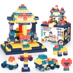 KYK Conjunto de blocos de construção intelectuais para brinquedos, puzzle DIY com novo design, modelo de blocos de construção de fantasia, brinquedo para montar