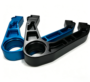 Soporte de Aluminio Mecanizado CNC de 5 Ejes Personalizado, Manillar Superior Anodizado, Piezas de Suspensión Automotriz para Modificación de Carreras - Product Image 3