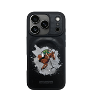 Étui Magnétique Antichoc Brodé Icarus Style Business POLO pour iPhone 18 Pro Max 18 Pro 17 Pro Max 17 Pro