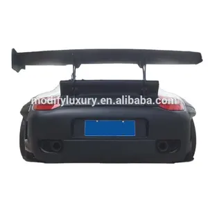 911-997 Turbo fiberglas Trunk Spoiler kanat Porsche için 3 adet/takım