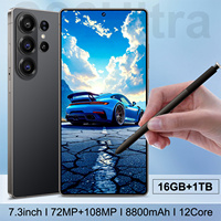 Smartphone 5G S26 Ultra à écran OLED 90Hz de 7,3 pouces, processeur Deca Core, 1 To de stockage, 16 Go de RAM, CDMA LTE – Vente Flash