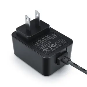 9 v güç kaynağı avrupa abd plug dc 9 volt 1000ma 1a 9v1a 9w ac adaptörü ile UL EMC LVD sertifikalı