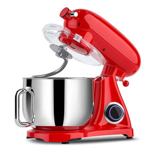 Mélangeur d'aliments de <span class=keywords><strong>cuisine</strong></span> à 6 vitesses, 1800W, crème, <span class=keywords><strong>fouet</strong></span> à œufs, pâte à gâteau, pétrisseur - Product Image 1