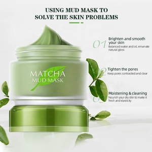 Masque Facial Détoxifiant Superfood à la Vitamine C et au Thé Vert Matcha Marque Blanche – Masque à l'Argile Éclaircissant en Gros OEM/ODM pour Tous Types de Peaux - Product Image 4