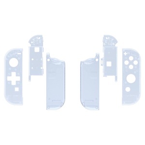 Coque arrière transparente EXtremeRate Dpad Version avec cadre et faceplate pour Nintendo Switch – Vente en gros - Product Image 1