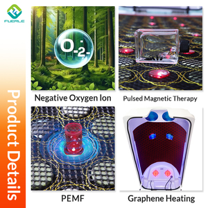 Fuerle Spa kecantikan, kapsul Spa Sauna uap basah ozon akrilik hitam gaya duduk untuk Perawatan Tubuh - Product Image 2