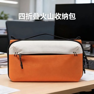 Large Capacity Casual Travel Backpack Multi Functional Storage Bag Unisex Crossbody Bag Solid Color Detachable Strap - Product Image 2