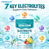 Poudre de boisson électrolytique à marque privée, mélange énergétique, supplément d'hydratation, usine certifiée OEM ODM GMP NSF