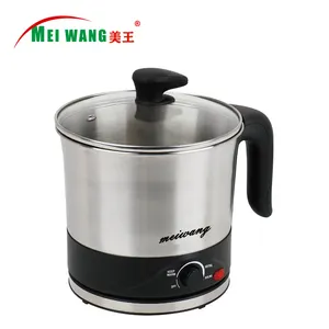 Meiwang Fabriek Keuken Apparaat Multi Functie Waterkoker Mini Elektrische Koken Soeppan Draagbare Waterkoker Drop Shipping