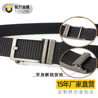 Ceinture de golf en nylon pour homme, nouvelle conception, large sangle, ceinture de jeans pour l'extérieur