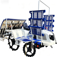 Transplanteur de riz à grande vitesse modèle 2ZG-6C, machine à planter le riz autopropulsée à 6 rangs pour rizières