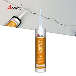 Homey-sellador acrílico de silicona para juntas de hormigón, 150ml