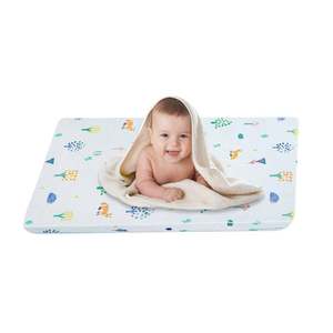 Colchón de Cuna <span class=keywords><strong>Mini</strong></span> con Doble Firmeza, Espuma Viscoelástica con Gel Refrigerante de Alta Densidad, Soporte para Niños Pequeños, 38 x 24 Pulgadas, Funda de Jacquard Suave Extraíble - Product Image 1