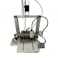 Imprimante 3D A1 Combo originale, haute vitesse, multicolores, AMS, nivellement automatique, fabrication de modèles industriels, imprimante 3D FDM