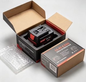 Batería de Litio de <span class=keywords><strong>Estado</strong></span> Sólido de 14.4V 6Ah BAT618 para Taladro Eléctrico, Taladro Percutor, Herramienta Eléctrica - Paquete de Batería Inalámbrica de 86W - Product Image 3