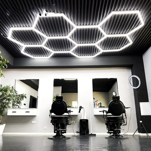 HanYin светодиодный потолочный светильник для автомойки, модульное освещение, шестиугольный светодиодный светильник - Product Image 1