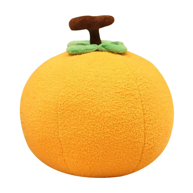 Cómoda almohada naranja caqui juguete de peluche realista almohada de felpa suave fruta grande juguete de peluche decoración del hogar regalo de novia