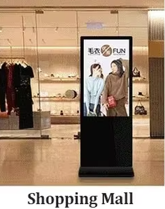 43/50/55/65/75/85/98 Inch 4k touch screen led display kiosk for digital signage & menu board 55 inch floor standing monitor - Product Image 2