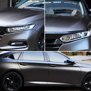 1.52*15m <span class=keywords><strong>Film</strong></span> d'emballage de voiture en polyuréthane thermoplastique Satin météorite gris couleur changeante brillant auto-adhésif réparation de carrosserie Anti-UV - Product Image 3