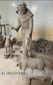 Decorazione religiosa esterna san francesco <span class=keywords><strong>Assisi</strong></span> scultura a grandezza naturale bronzo francesco <span class=keywords><strong>Assisi</strong></span> statua per la <span class=keywords><strong>vendita</strong></span> - Product Image 6