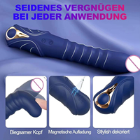 Vibromasseur point G, jouets sexuels pour adultes, gode stimulateur clitoridien, vibromasseur 3 en 1, fournisseur de jouets sexuels 10 modes de poussée et de vibration
