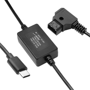 ALVIN's D-แตะเพื่อ USB-C สายไฟสำหรับ R5C/ A7SIII/FX3/ Z5/Z9/<span class=keywords><strong>LUMIX</strong></span> S5-5V/9V/12V 3A PD ชาร์จเร็ว60cm - Product Image 3