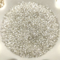 Perles de rocaille rondes en verre de haute qualité en gros, 2 mm, 3 mm, 4 mm, pour la fabrication de bijoux et de bracelets DIY