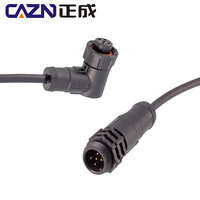 E10 mini connecteur fileté étanche 2 3 4 5 6 7 8 1012 broches connecteur plastique IP67 M10 connecteur