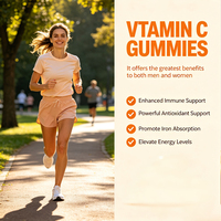 Gummies à la vitamine C OEM, booster du système immunitaire, antioxydant, santé de la peau, complément alimentaire pour adultes