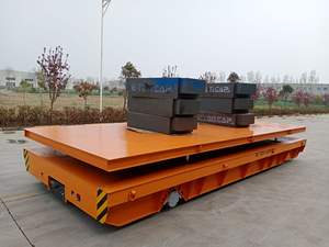 מפעל-בנוי 60 טון רכבת פלטפורמה מכוניות חדש צובר פלדה חדש כלי רכב מופעלים רכב עם ליבה מנוע תעשייתי - Product Image 6