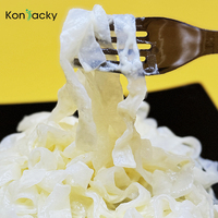 Healthy Instant Konjac Fettuccine Noodles Low Carb Diet Food for Weight Management