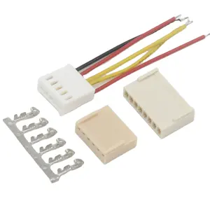 Connettore Molex 2.54 del cavo del cablaggio del passo di 2510 MM di pin 3 pin su ordinazione della fabbrica 4pin