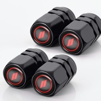 Capuchons de valve de pneu en aluminium transfrontaliers à fixation par torsion, ajustement universel, accessoires automobiles