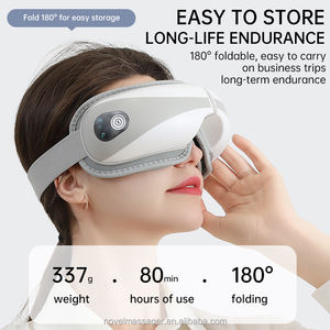 Lo último en fábrica, cuidado de los ojos, función completa, vibración neumática, compresa caliente, música, airbag 12D de doble capa, masajeador de Ojos de alta calidad - Product Image 4