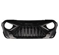 Gobison Nouveau Design pour Accessoires 4x4 Tout-Terrain Grille Avant de Voiture pour JEEP Wrangler JL