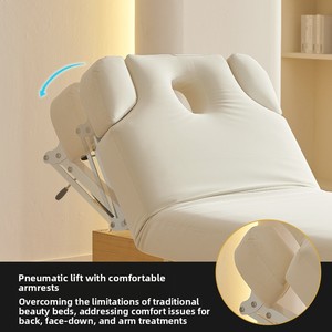 Cama de Masaje Eléctrica con Calefacción, para Tratamientos de Belleza y Spa de Cuerpo Completo, con Funciones de Fisioterapia y para Pestañas, Mueble de Salón - Product Image 3