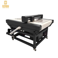 DOYAN Máquina de Corte Plana Automática Motorizada de 50m/min con Plataforma de Rollo UV DTF para Películas, Etiquetas, Troqueles, CNC, Cortadora y Plegadora