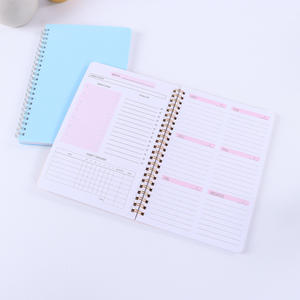 <span class=keywords><strong>Agenda</strong></span> productif de voyage 2024 2025 diviseurs journal et planificateur de fitness planificateur budgétaire magnétique en cuir pour les entraînements de réfrigérateur - Product Image 4