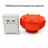 Séparateur magnétique électromagnétique suspendu RCDB pour convoyeur à bande, usine minière et cimentier