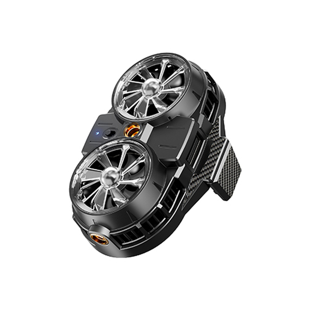 X53 Portable Magnetic Semiconductor Phone Cooler Gaming Cooler Fan for Mobile Phone with Built in Battery