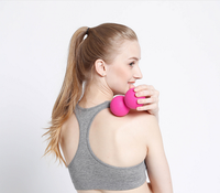 Pelota de Masaje Terapéutico, Pelota de Masaje en Forma de Cacahuete, Pelota de Recuperación Muscular, Herramienta de Masaje para Fitness, OEM